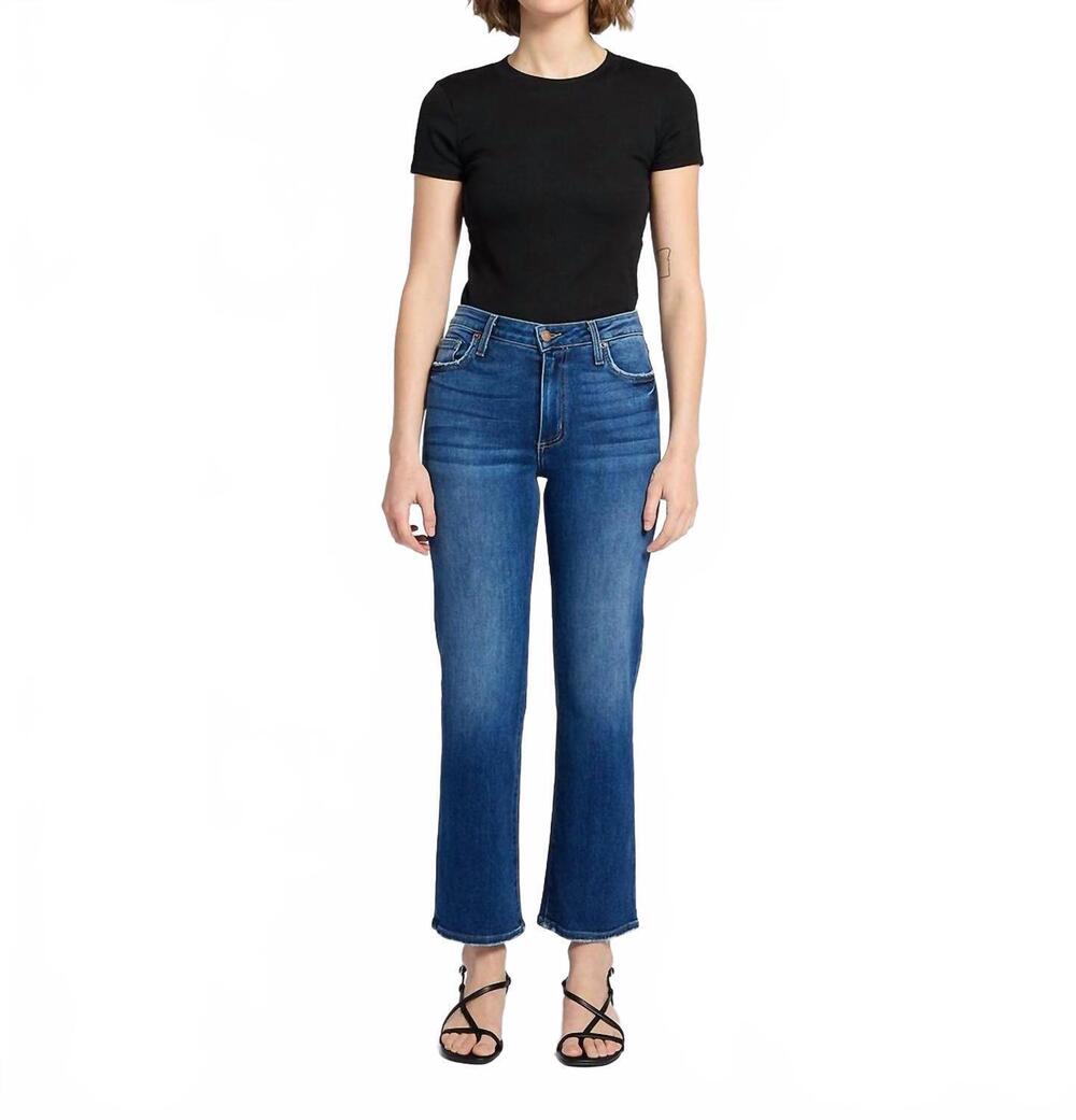 NEW LETTER TO JULIET venice relaxed straight leg jean in dark